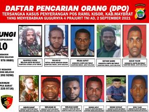 Ini Tampang Belasan DPO KNPB Maybrat Penyerang Posramil Kisor