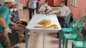 Penampakan Tumpukan Emas 6,8 Kg Jarahan Perampok Bersenpi di Medan