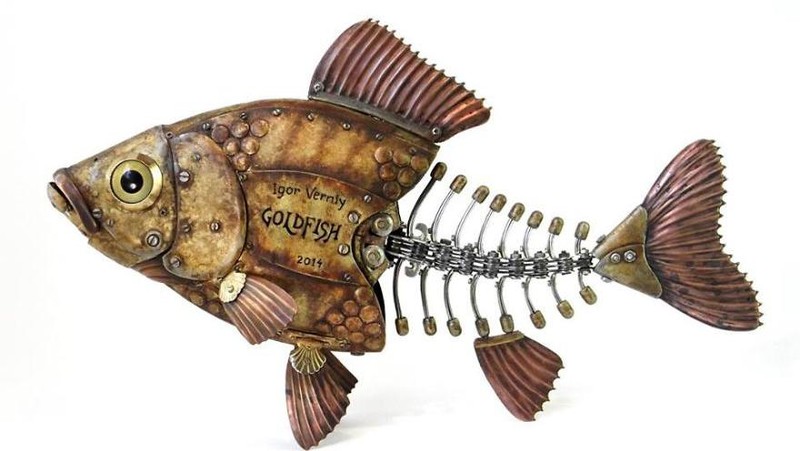 Limbah elektronik diketahui berbahaya bagi lingkungan karena sulit terurai. Namun, seniman Rusia ini punya cara menarik untuk olah limbah elektronik. Penasaran?