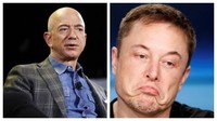 Jeff Bezos Ledek Elon Musk Pakai Foto Kura-kura?