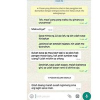 Sudah dipinjamkan uang, pas ditagih malah dikatain. Benar-benar nih yang kayak gini bikin emosi memuncak. Foto: Instagram/@receh.id