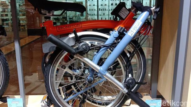 Harga sepeda Brompton turun hingga Rp 6 juta.