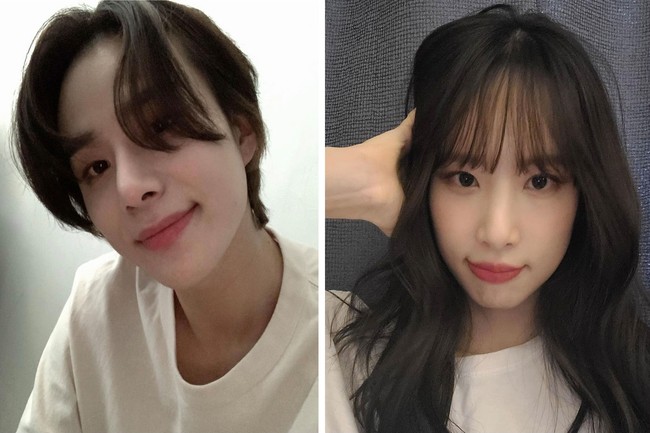 Saat menghadiri fansign, seorang penggemar menanyakan apakah Seola WJSN telah melihat penampilan debut ‘adik’nya. Seola langsung bisa menebak orang yang dimaksud, dan mengaku terkejut saat pertama kali bertemu Jungwoo NCT karena kemiripannya. Foto: dok Bubble Jungwoo, dok Instagram seola_s