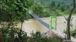 Magic! Jembatan Gantung Mamasa Sudah Bersalin Rupa
