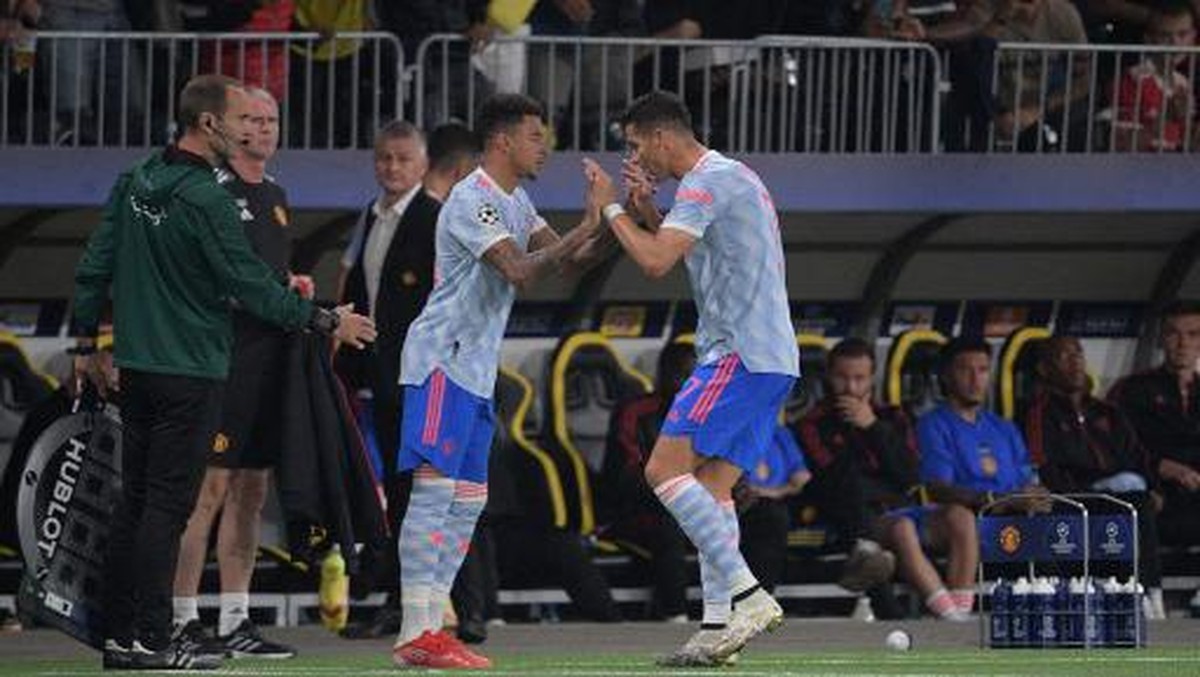 Jesse Lingard minta maaf karena bikin blunder saat kalah dari Young Boys (AFP/SEBASTIEN BOZON)