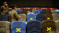 Kegiatan tersebut bertujuan untuk memeriksa kesiapan CGV menjalankan protokol kesehatan.