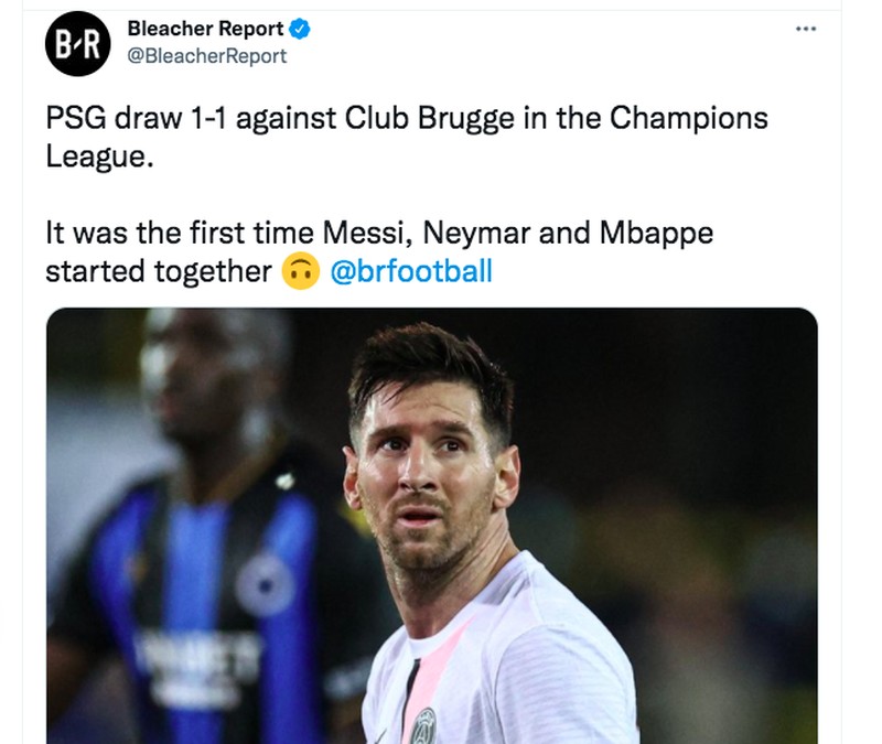 Meme Messi Club Brugge