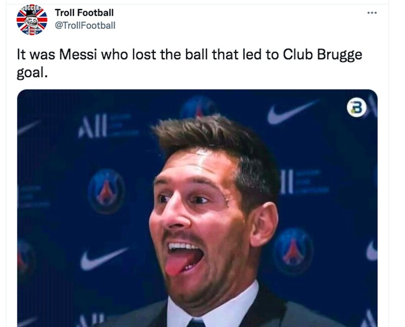 Meme Messi Club Brugge
