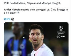 Meme Kocak Lionel Messi Memble Lawan Club Brugge