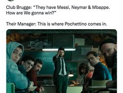 Meme Kocak Lionel Messi Memble Lawan Club Brugge