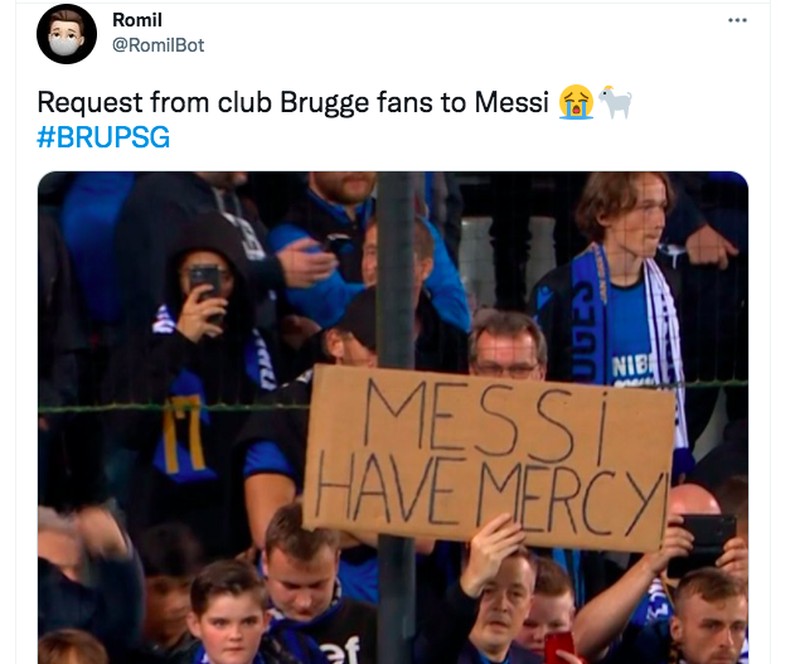 Meme Messi Club Brugge