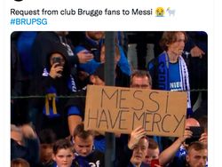 Meme Kocak Lionel Messi Memble Lawan Club Brugge