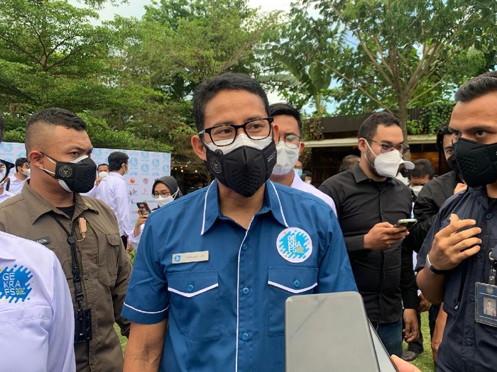 Menteri Pariwisata dan Ekonomi Kreatif (Menparekraf) Sandiaga Uno