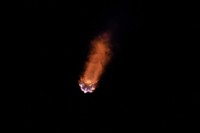 A SpaceX Falcon 9 lifts off with four private citizens from Pad 39A at the Kennedy Space Center in Cape Canaveral, Fla., Wednesday, Sept. 15, 2021. (AP Photo/John Raoux)
