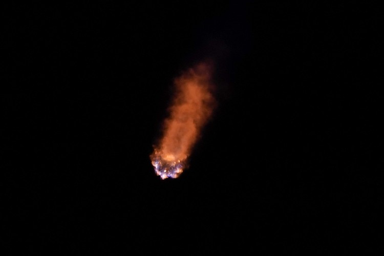 Private Spacefight A SpaceX Falcon 9 lifts off with four private citizens from Pad 39A at the Kennedy Space Center in Cape Canaveral, Fla., Wednesday, Sept. 15, 2021. (AP Photo/John Raoux)