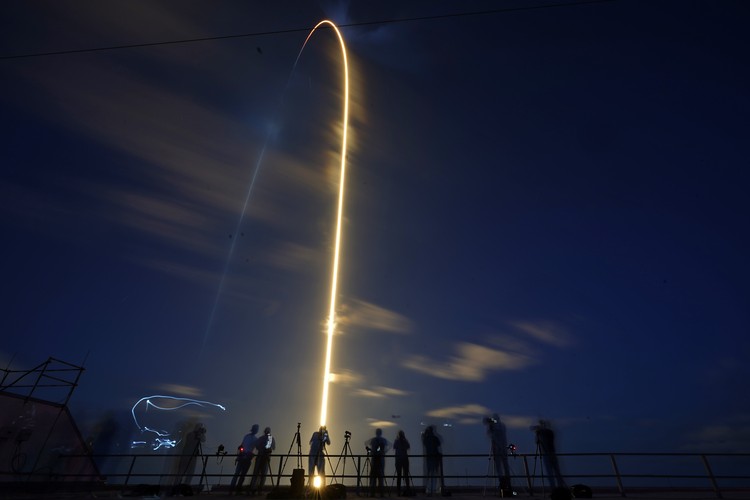 Private Spaceflight Explainer In this Aug. 8, 2021 photo provided by John Kraus, from left, Chris Sembroski, Sian Proctor, Jared Isaacman and Hayley Arceneaux stand for a photo in Bozeman, Mont., during a