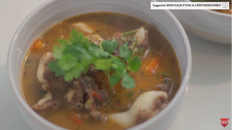 Rahasia Sop Tulang Leher Sapi ala Lord Adi