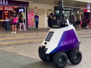 Parkir Sembarangan di Singapura, Siap-siap Diseprot Robot