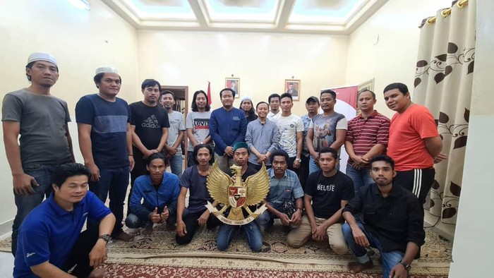 18 ABK WNI dibebaskan pengadilan Yaman pulang ke RI