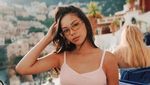 10 Foto Alyssa Daguise dengan Bahu Indah yang Bikin Al Ghazali Nyaman