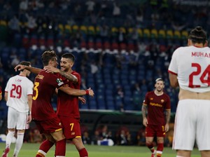 Hasil Conference League: Roma Libas Sofia 5-1