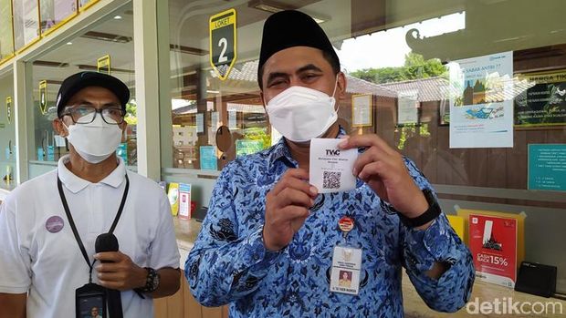 Candi Borobudur Uji Coba Buka