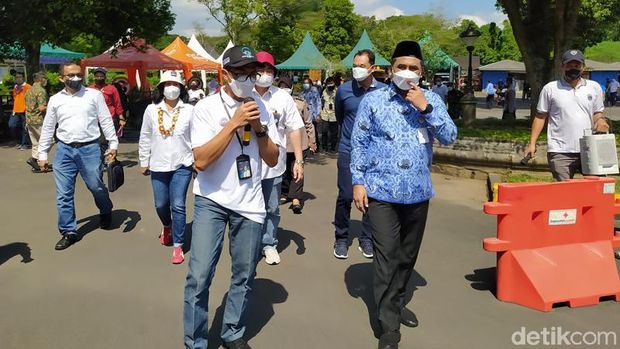 Candi Borobudur Uji Coba Buka