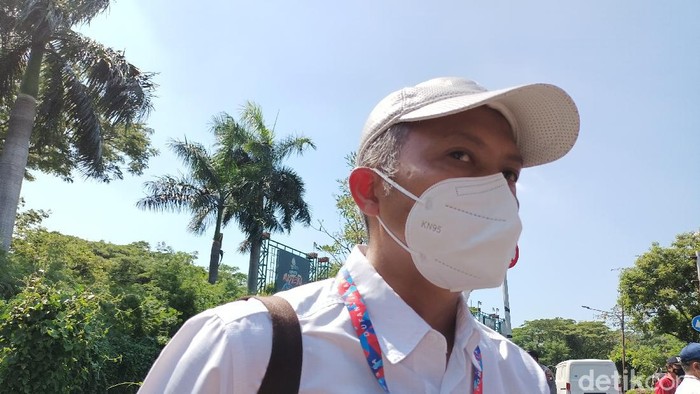 Direktur Utama PT Taman Impian Jaya Ancol Budi Aryanto (Karin Nur Secha/detikcom)