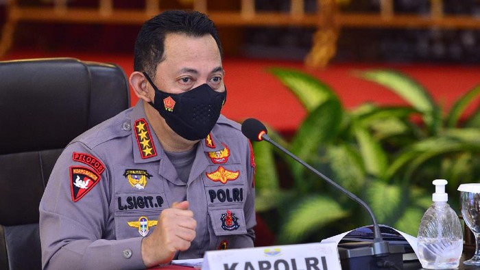Kapolri Jenderal Listyo Sigit Prabowo memimpin rapat Forkopimda di Jambi