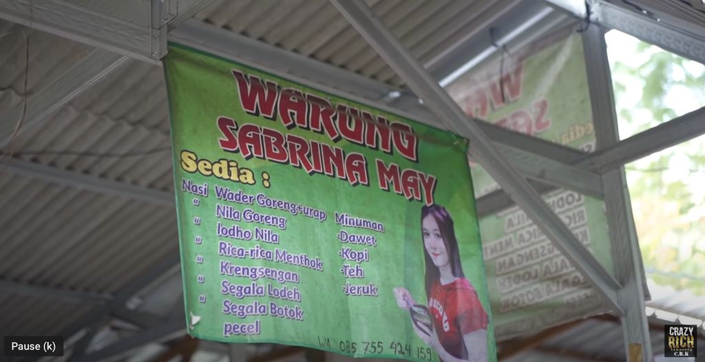 Kenalan Yuk! Ini Sabrina, Selebgram Manis Penjual Cendol di Kediri
