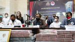 Mahfud MD Pamer Tumpukan Uang Rp 531 M TPPU Obat Ilegal