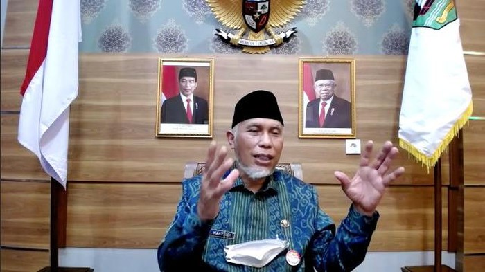 Gubernur Sumatera Barat (Sumbar) Mahyeldi Ansharullah