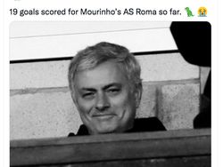 AS Roma Mengerikan, Mourinho Disanjung Netizen
