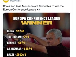 AS Roma Mengerikan, Mourinho Disanjung Netizen