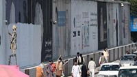 Omaid Sharifii menegaskan Taliban mulai mematikan produk kesenian dan kebudayaan di Afghanistan.  Foto: AFP/AAMIR QURESHI