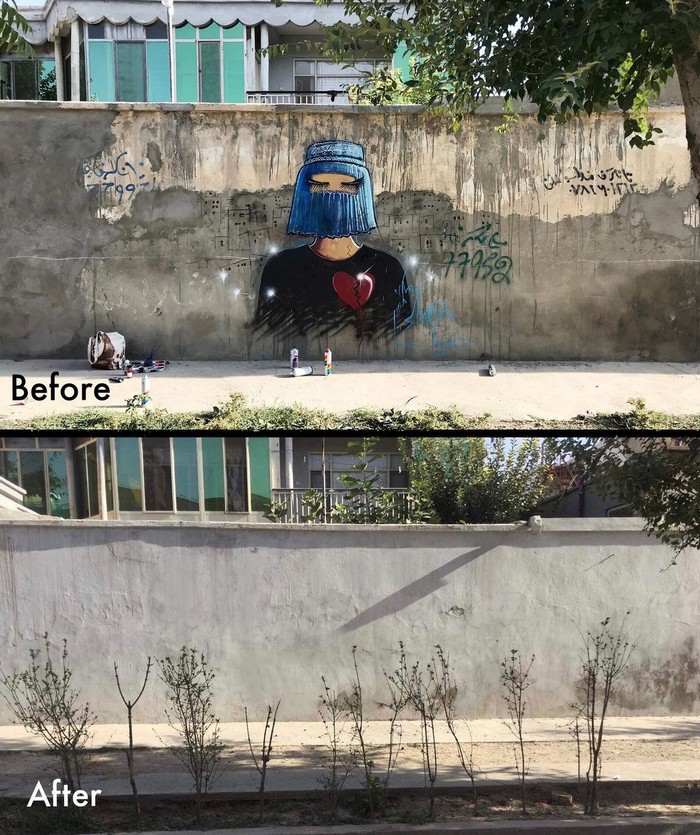 Mural Karya Shamsia Hassani