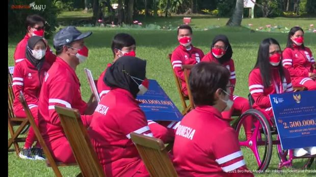 Atlet Paralimpiade Tokyo 2020 dapat bonus dari Presiden RI Joko Widodo