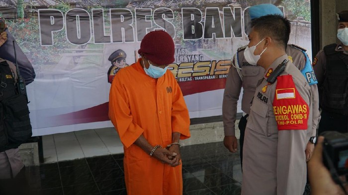 Pelaku pemerkosa anak tiri di bawah umur ditangkap polisi di Bali (Dok. Polres Bangli)
