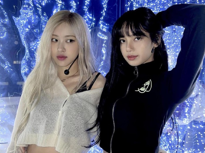 Rose dan Lisa BLACKPINK Rose dan Lisa BLACKPINK