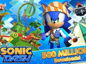 Game Mobile Sonic Dash Tembus 500 juta Unduhan, Cuan Berapa?