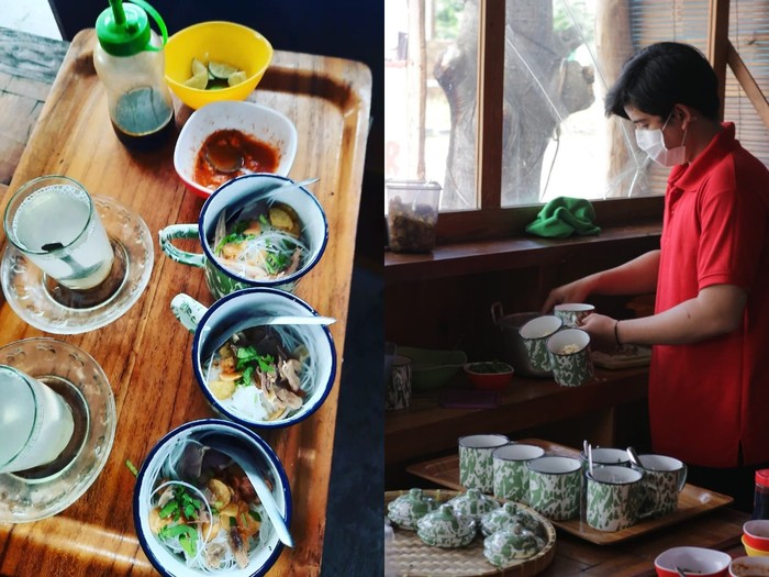 Unik! Warung di Solo Ini Tawarkan Sensasi Makan Soto Pakai Cangkir