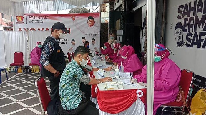 Vaksinasi Gerindra