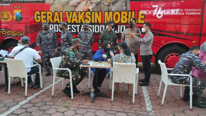 AKABRI 98 Bantu Genjot Vaksinasi di Sidoarjo