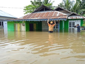 3 Desa di Gorontalo Terendam Banjir, 929 Warga Terdampak
