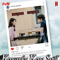 Bikin panik, Yoon Hye Jin terciduk menginap di rumah Hong Du Sik. Harus siap mental kalau tinggal di desa Gongjin, menghadapi warga yang kepo. Foto: dok. Instagram hometownchachacha