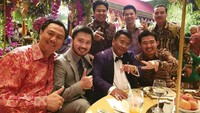 Untuk menjaga kelancaran bisnisnya, Rudy seringkali mengadakan pertemuan dengan sosok-sosok sukses lainnya. Mulai dari Hotman Paris hingga beberapa tokoh lainnya. Foto: Instagram/_rudysalim