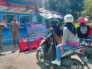 Ganjil Genap di Wisata Paralayang Majalengka, Sejumlah Pengunjung Diputar Balik