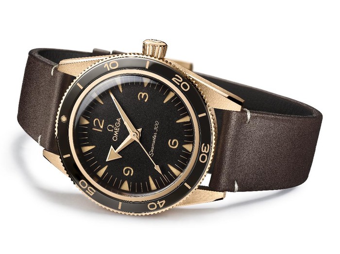 Omega Seamster 300 edisi spesial Bronze Gold. (Foto: Dok. Omega) Omega Seamster 300 edisi spesial Bronze Gold. (Foto: Dok. Omega)