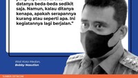 Bobby juga menjawab sentilan Jokowi ini. Dia menjelaskan bahwa ada data yang berbeda. Terkait soal serapan yang kurang, dia mengatakan saat ini kegiatannya masih berjalan.
