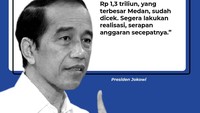 Jokowi juga mengingatkan soal anggaran daerah yang belum terserap dengan baik. Masih ada uang yang mengendap di bank.